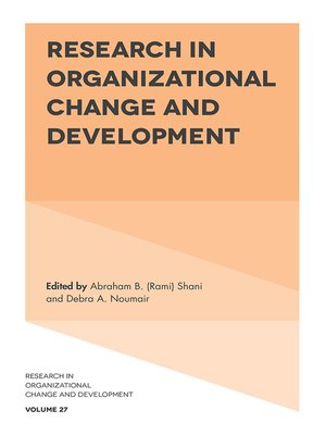 cover image of Research in Organizational Change and Development, Volume 27